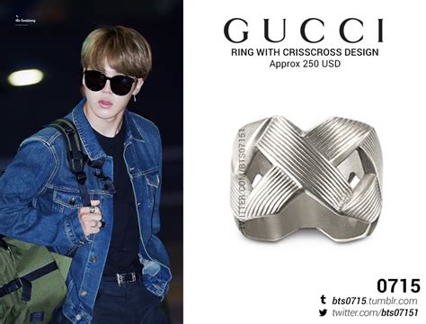 bts gucci ring|GUCCI .